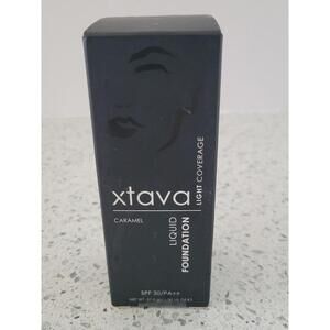 Xtava Liquid Foundation Light Coverage SPF 30 Natural Makeup Caramel